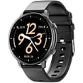 thumbnail image 1 of Smart Watch for Men, 1.39" Fitness Tracker with Bluetooth Calls(Answer&Make&Message Reminder), Smart Watch Fits for Android and iPhone, IP68 Waterproof, 100+ Sport Modes Smartwatch, for Gift, Black, 1 of 6