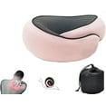 thumbnail image 1 of 2025 New Neck Pillow, Travel Neck Pillow, Aircraft Memory Foam Travel Neck Pillow (Pink), 1 of 6