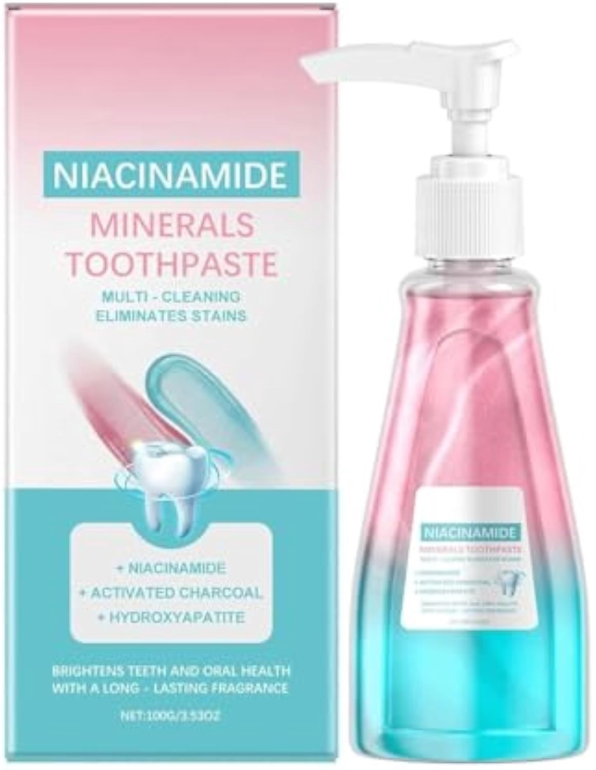 2025 New Niacinamide Whitening Toothpaste - Triple Whitening for ...