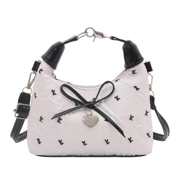 2025 New Niche High-end Bow Dumpling Bag， Shoulder Messenger Bag