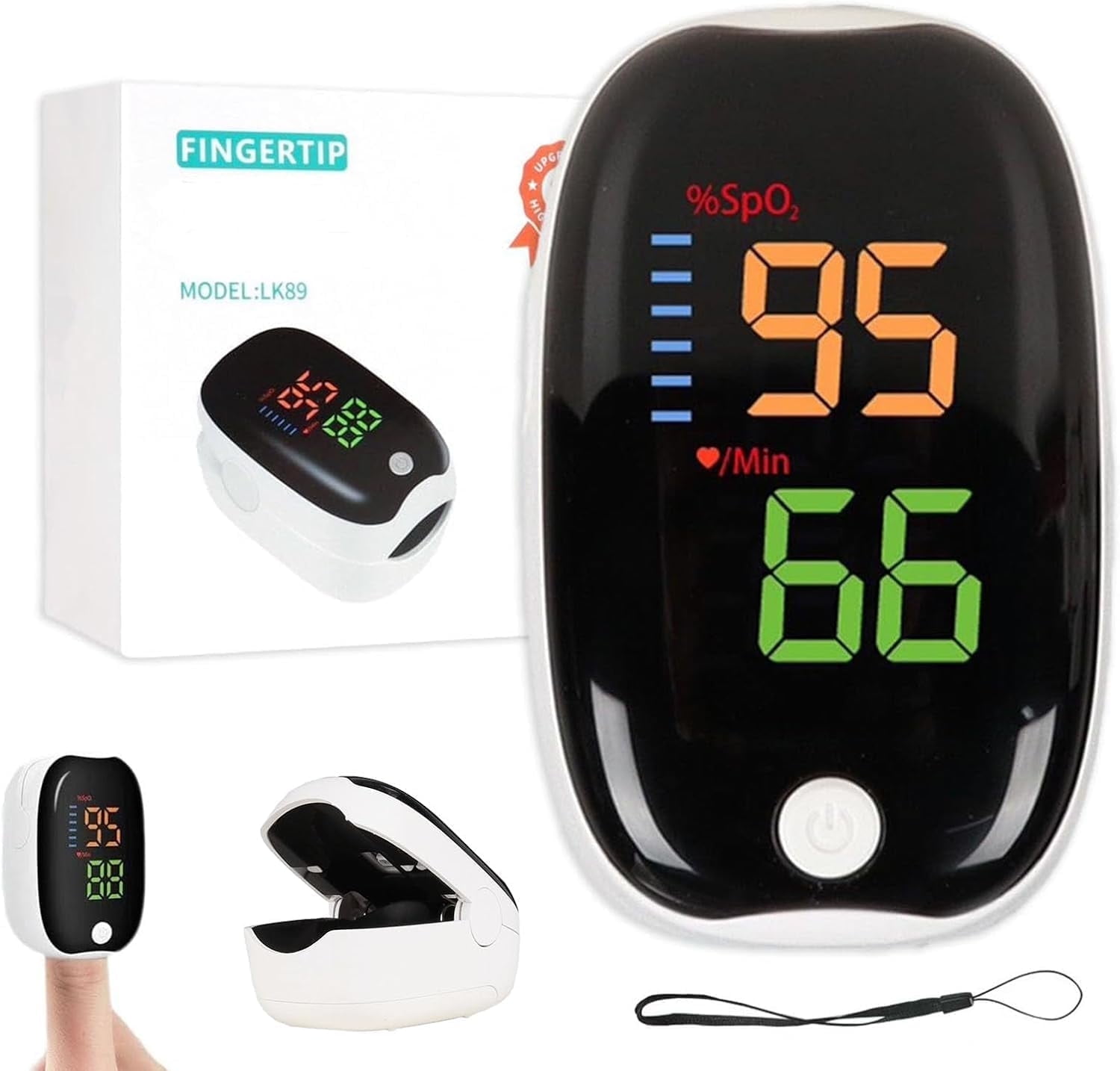 2025 New Blood Oxygen Meter Home Blood Oxygen Saturation Monitor
