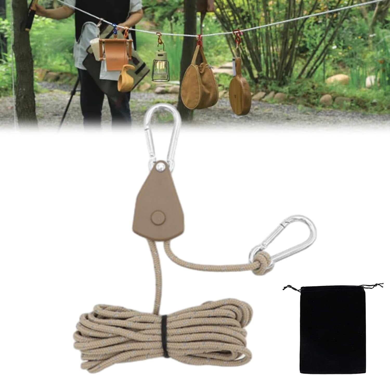 Vsenkes 5 Outdoor Umbrella Fixed Straps,Wind Locks Adjustable Stabilizer Windproof Wind Protection Fixed Bands For Backyard Courtyard