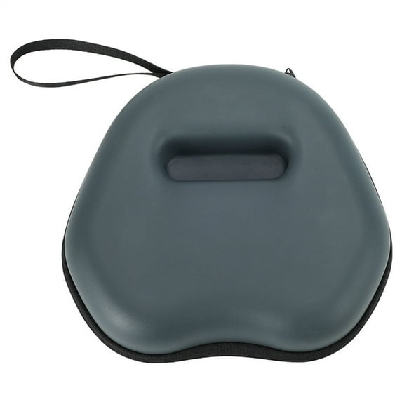 2025 New Over-Ear Headphone Hard EVA Travel Storage Case, Foldable Headphone Carrying Case, Hard Shell Case, Shockproof, Water-Resistant, with Removable Wrist Strap, Gray