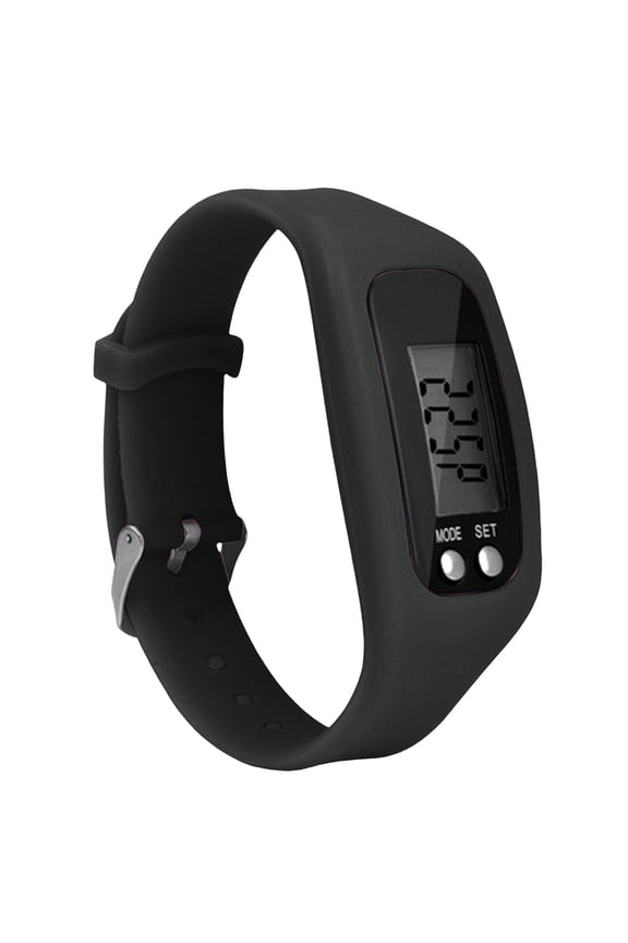2025 New Pedometer for Walking Pedometer Watch, Silicone Steps Tracker, Running Bracelet Ankle Step Counter for Calorie Burning