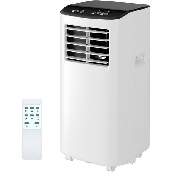 2025 New Portable Air Conditioner, 8,000 BTUs Room Air Conditioner, 3-in-1 Cooling AC Portable Air Conditioner with Fan & Dehumidifier, Standing Air Conditioner, Ventless Floor AC
