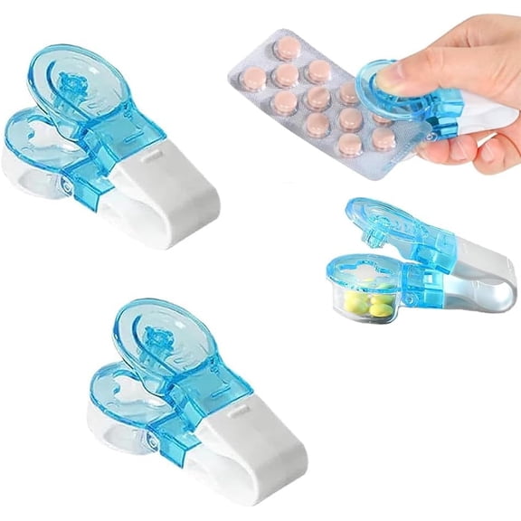 2025 New Portable Pill Taker Medication Dispenser 2PCS