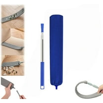 2025 New Retractable Gap Dust Cleaning Artifact with Microfiber Dusting Cloths,Extendable Duster Cleaning Tool,Reusable Washable Dusting Wand for Home,Ceiling,Blinds,Furniture(Royal Blue,8.2in)