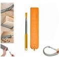 thumbnail image 1 of 2025 New Retractable Gap Dust Cleaning Artifact with Microfiber Dusting Cloths,Extendable Duster Cleaning Tool,Reusable Washable Dusting Wand for Home,Ceiling,Blinds,Furniture(Orange,8.2in), 1 of 12