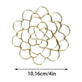 thumbnail image 1 of 2025 New Reusable Floral Grid for Vase, 1pcs Stainless Steel Wire Flower Arranging Tool, Flower Grid Arranger for Arrangement Vase Flower (Gold), 1 of 8