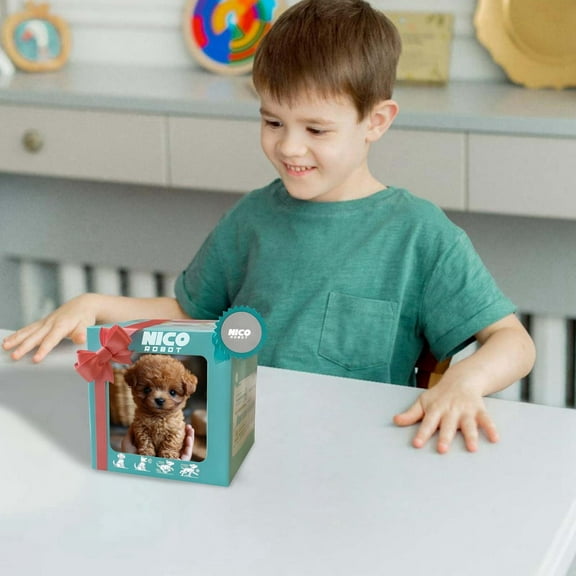 2025 New Robot Dog,Robot Puppy That Acts Like A Real Puppy,My Realistic Robotic Puppies,Interactive Robotic Pet That Sits,Barks,Walks & Runs Like a Real Dog (Style-c)