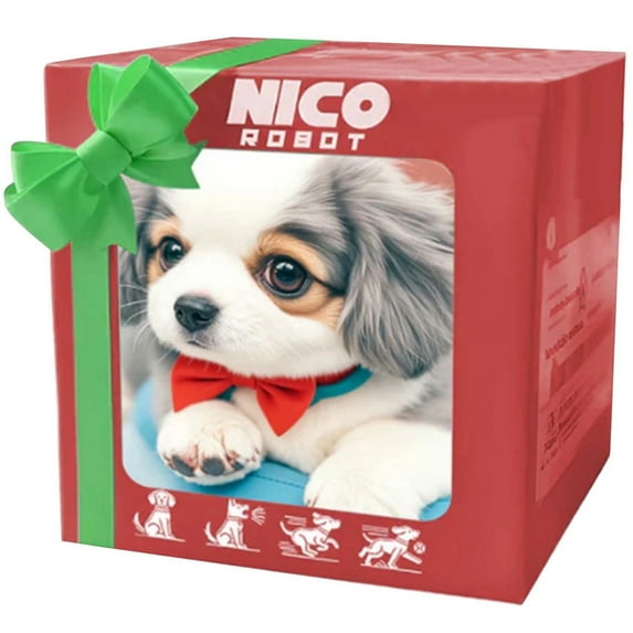 2025 New Robot Dog, Robot Puppy That Acts Like A Real Puppy, Nicoo - My Realistic Robotic Puppy, Nico DogRobot For Adults - Walking, Barking