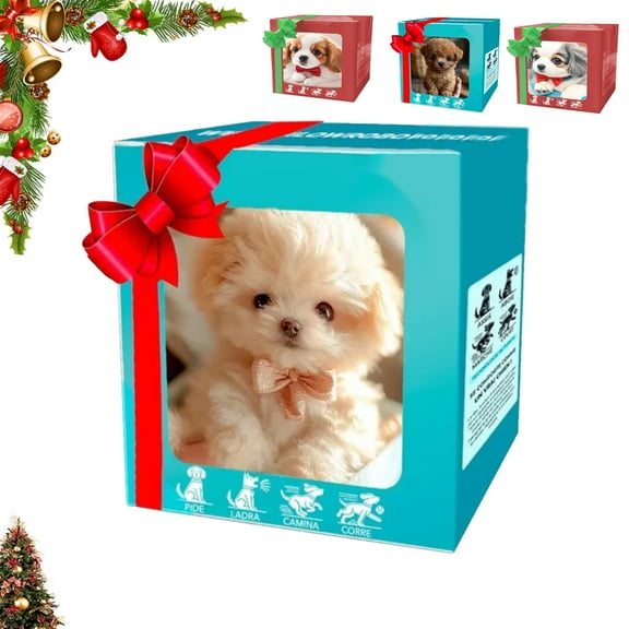 2025 New Robot Dog - My Smart Realistic Robot Dog Puppy That Acts Like a Real Dogs, Interactive Plush Robots Dogs for Adults,Walking, Barking, Tail Wagging