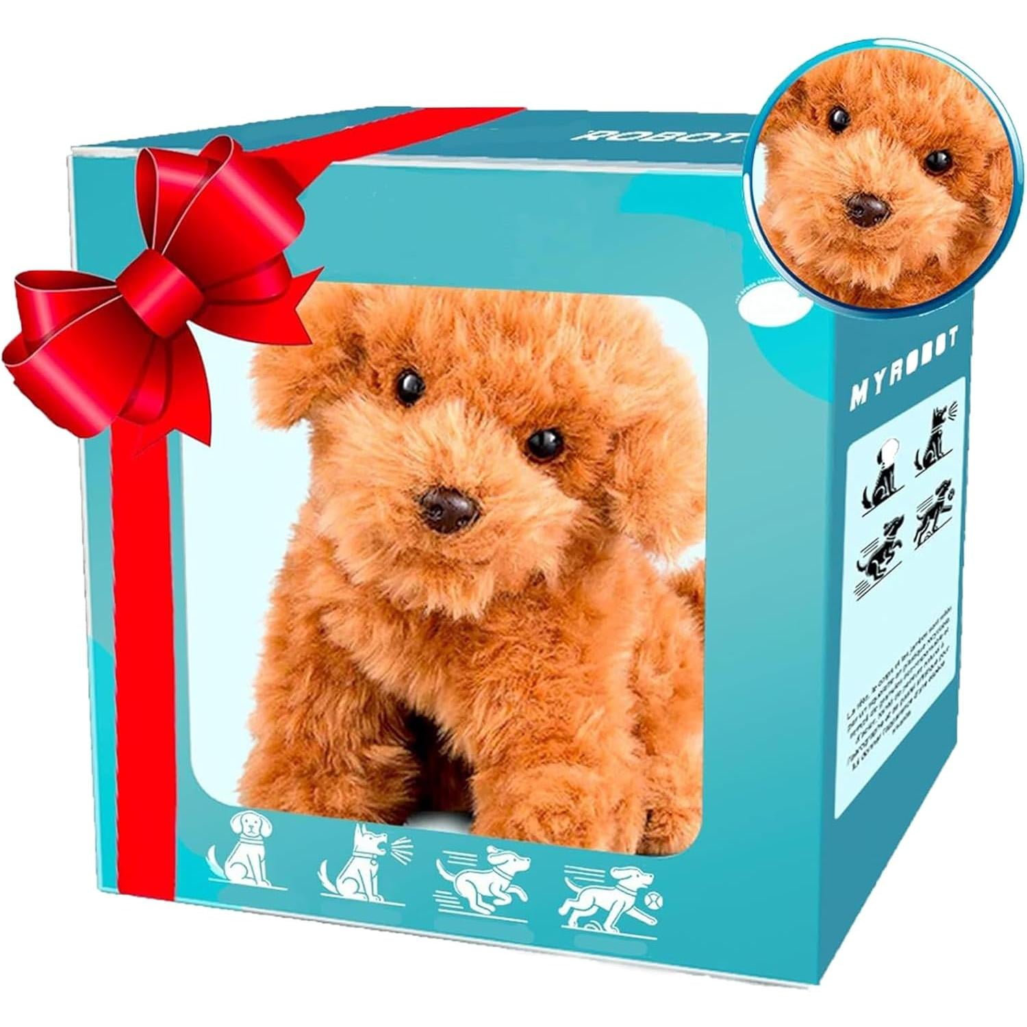 2025 New Robot Dog That Acts Like a Real Puppy Walking Stuffed Dog