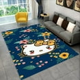 2025 New Sanrio Hello Kitty Cat Cartoon Girl Gift Rug Carpet for Living