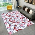 2025 New Sanrio Hello Kitty Cat Cartoon Rug Carpet for Living Room