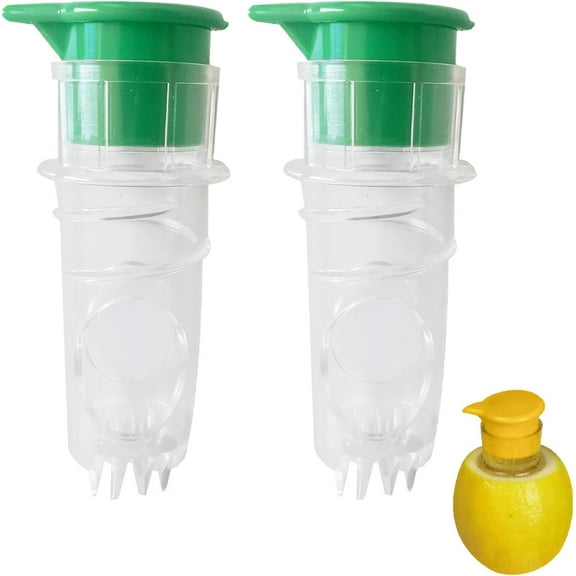 2025 New Screw-Top Lemon Squeezer, Lemon Press Squeezer, Portable Lemon Juicer With Lid, Squeeze Lime for Cocktails, Drinks