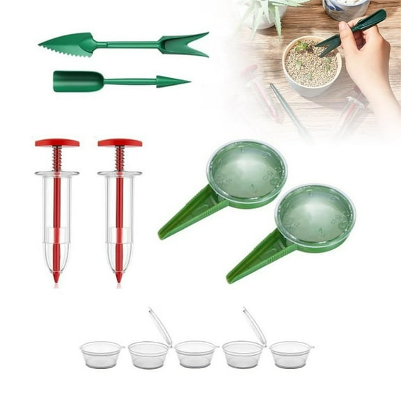 2025 New Seed Spreader Set, Mini Sowing Dispenser for Small Seeds & Flower Planting for Garden Adult Farmer