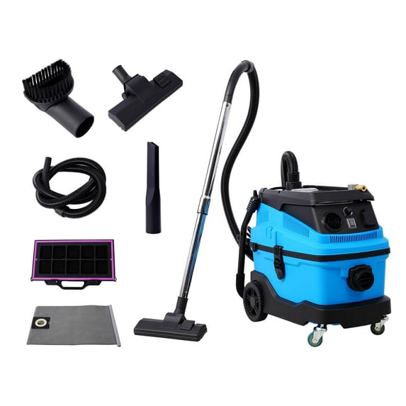 2025 New Shop Vacuum Wet and Dry, Shop Vac with More Than 18kpa Powerful Suction Great for Garage, Home, Workshop, Hard Floor and Pet Hair 8 Gallon Large Capacity 1200w, Cord Length 5 Meters