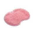 thumbnail image 1 of 2025 New Silicone Shower Foot Mat, Back Massage Pad With Suction Cups Non Slip, Hands-Free Double Cleansing Exfoliating & Multi-Purpose For Foot And Back Cleaning, 1 of 4