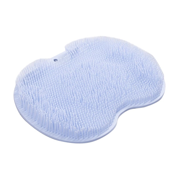 2025 New Silicone Shower Foot Mat, Hands-Free Foot Cleaning & Back Massage Pad With Strong Suction Cups Non Slip Exfoliating Bristles For Daily Use In Shower