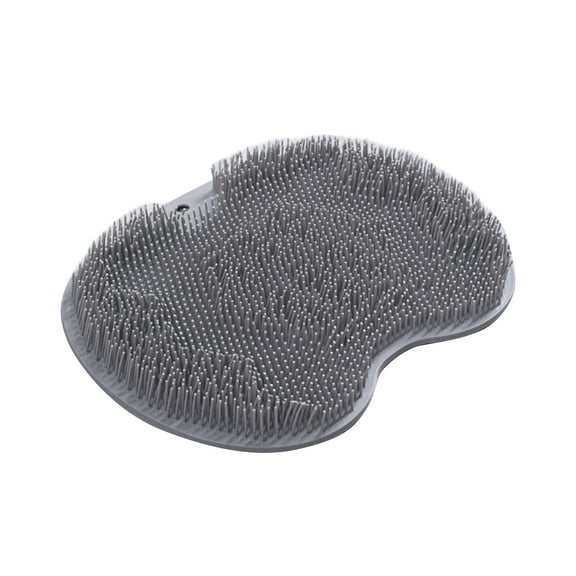 2025 New Silicone Shower Foot Mat, Hands-Free With Hundreds Of Massage Bristles For Deep Cleansing Between Toes, Non-Slip Strong Suction Cups Skin-Friendly Tpr Material