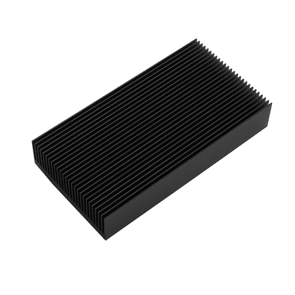 2025 New! Silver Aluminium Radiating Fin Cooling Heatsink 80X27X150MM for LED Power Transistor Electrical Radiator Chip