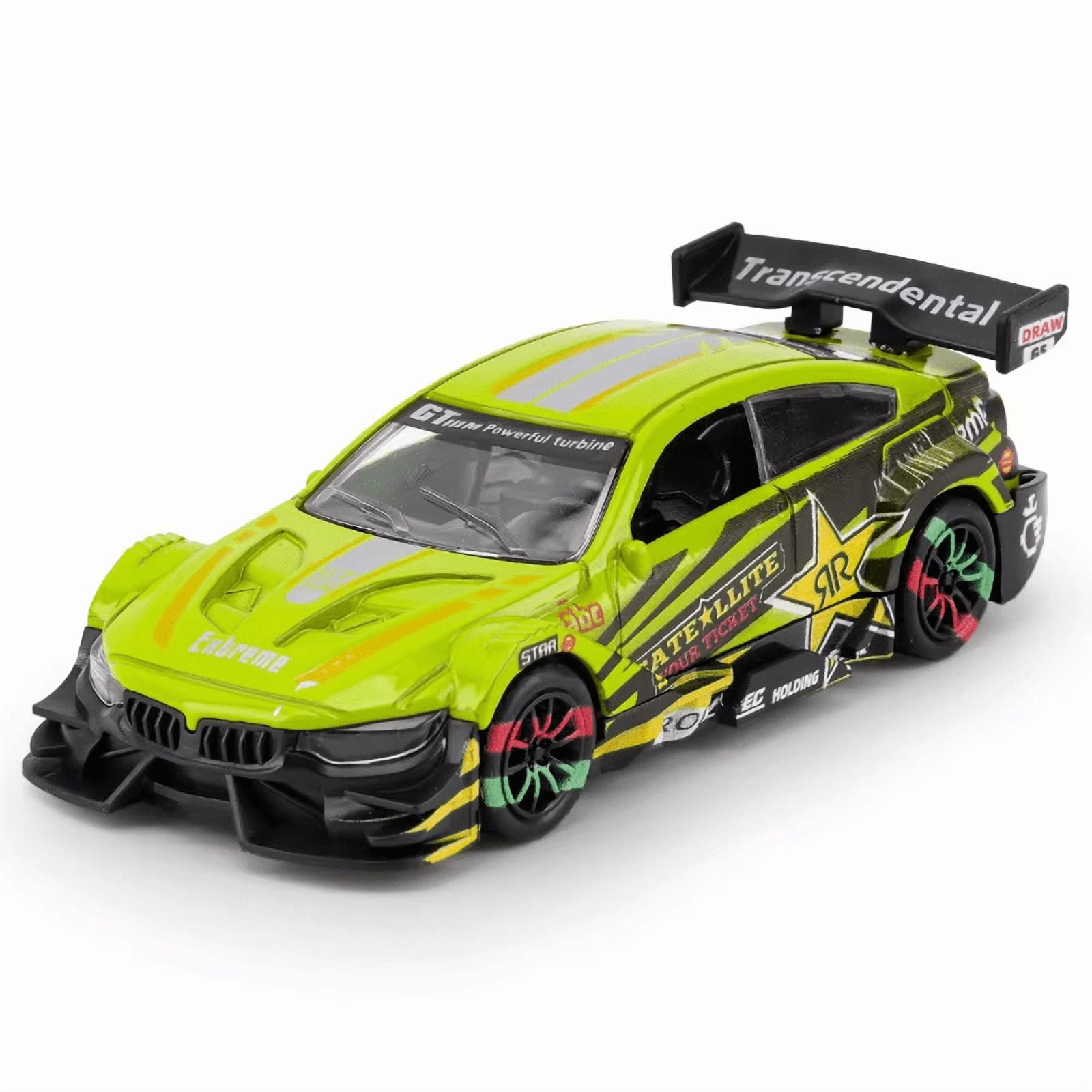 2025 New Simulation Alloy Car Model Inertia Pull Back Racing Car Toy ...