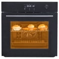 thumbnail image 1 of DSstyles Home 22 in 2.5 cu ft Electric Single Wall Ovens in Stainless Steel, 1 of 7