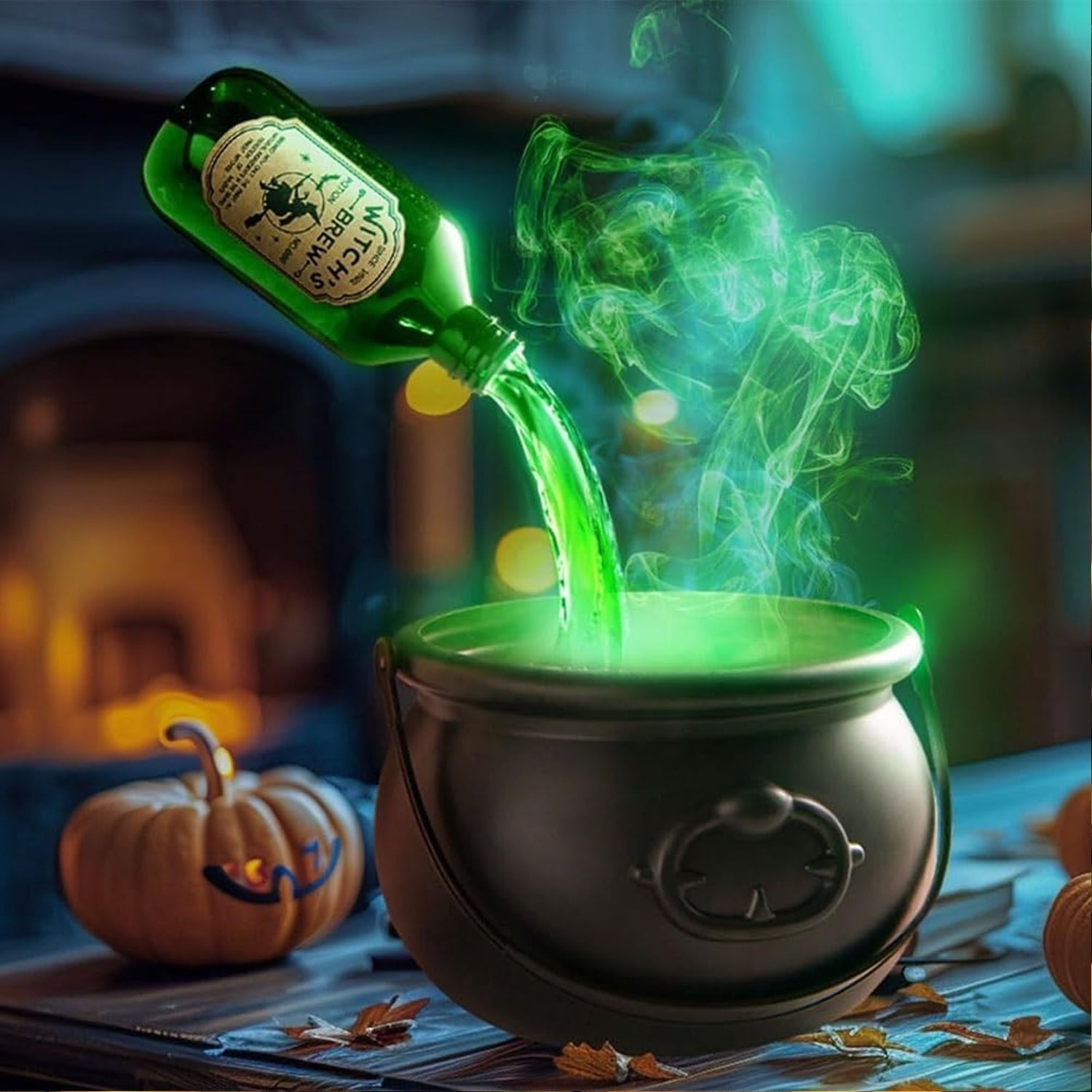 2025 New Skeleton Potion Witches Cauldrons Cauldron Diffuser Halloween ...