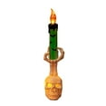 thumbnail image 1 of 2025 New Skull Candle Holder for Halloween Decoration Resin Gothic Skeleton Head Candlestick for Pillar Candle, Retro Spooky Desktop Tealight Cup for Christmas Home Office Party, 1 of 4