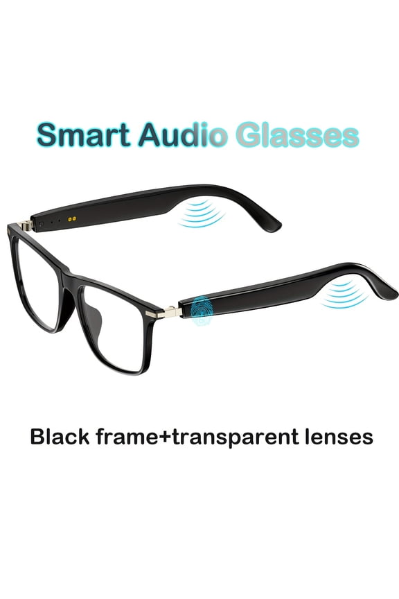 2025 New Smart Glasses - Long - lasting Battery, Sweatproof, Wireless. Connect to phones for music & calls. Comfortable for business & sports. Ideal holiday gift