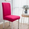 thumbnail image 1 of 2025 New Solid Color Brushed High Elastic Chair Cover Soft And Comfortable Chair Seat Cover -proof And Dirt- Chair Slipcover Suitable For Dining Chair, 1 of 6