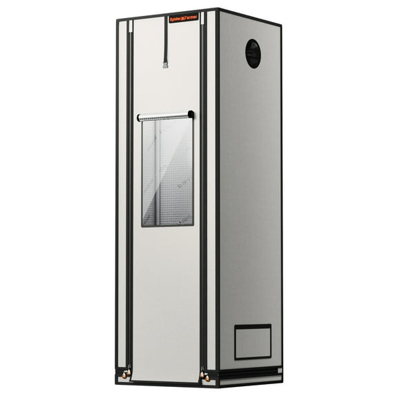 2025 New Spider Farmer 2’x2’x6′ 60cm x 60cm x 180cm Pro White Indoor Grow Tent 2000D Oxford Cloth Hydroponics Plant Growing Box