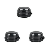 2025 New Stove Knob Covers for Child Safety, Universal Size Gas Stove Knob Covers, Heat-Resistant Baby Proof Stove Knob Covers, Dual-Key Oven Knob Covers for Child Safety and Pet (Black)