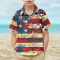 thumbnail image 1 of 2025 New Summer Boys T-Shirts Size 8 Fashion Lapels Short Sleeved Print Boys T Shirts Soft Comfort T Shirts for Girls, 1 of 9