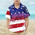 thumbnail image 1 of 2025 New Summer Graphic Tees Kids Trendy Lapels Short Sleeved Print Boys T Shirts Skin-Friendly Girls Short Sleeve Tops, 1 of 9