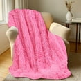 thumbnail image 1 of 2025 New Super Comfort Oversized Warm Thick Bubble Double Sided Plush Rabbit Faux Fur Throw Blanket, Super Soft Blanket, Fluffy Blanket,Soft Cozy Blanket for Couch Chair Bed Sofa Living Room, 1 of 7