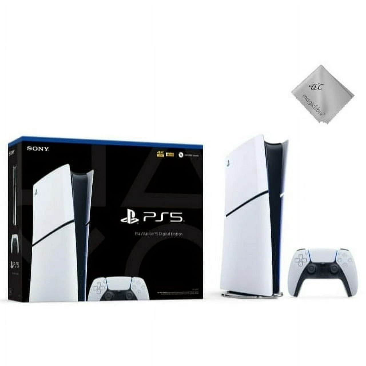 2025 New TEC PlayStation_5 Slim Digital Edition Console | Next-Gen Gaming, 1TB SSD Storage, DualSense Wireless Controller | Sleek Design, 4K Ultra HD, All-Digital Experience
