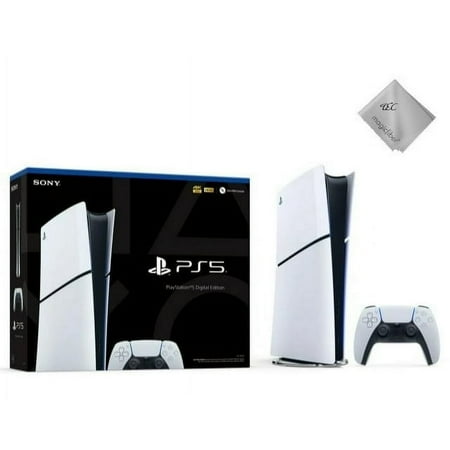 2025 New TEC PlayStation_5 Slim Digital Edition Console | Next-Gen Gaming, 1TB SSD Storage, DualSense Wireless Controller | Sleek Design, 4K Ultra HD, All-Digital Experience