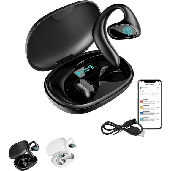 2025 New Talkbuds Translator, 144 Languages Translator Earbuds Real Time, Wireless Bluetooth Translation Earbuds, Pro Wireless Bluetooth Translation Earbuds