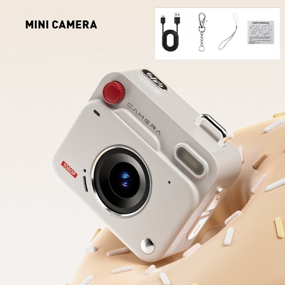 2025 New Thumb Pocket Camera - Y6000 Retro HD Mini Digital Camera, Portable Keychain Camera for Outdoor Travel & Photo Recording, Ideal Gift