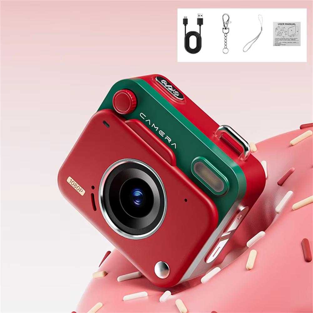 2025 New Thumb Pocket Camera - Y6000 Retro HD Mini Digital Camera, Portable Keychain Camera for Outdoor Travel & Photo Recording, Ideal Gift