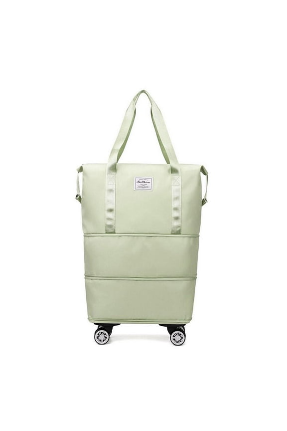 2025 New Travel Bag with Wheels,2025 New Large Capacity Travel Bag - Universal Wheel Removable,Expandable Foldable Duffle Bags,Dry and Wet Separation Large Expandable Capacity