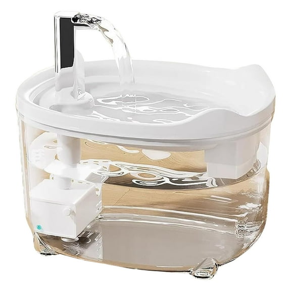 2025 New Triple-Filter Pet Water Fountain 1.5L Automatic Cat Dog Fountain with Ultra-Quiet Pump LED Indicator Large Capacity BPA-Free Water Dispenser for Multi-Pet Households
