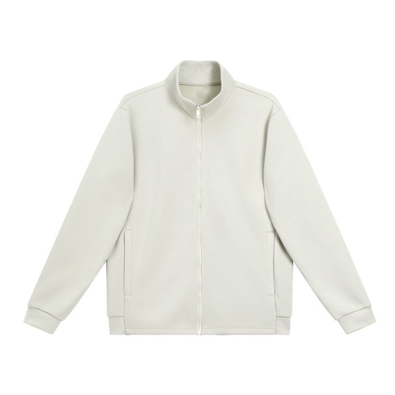 2025 New Unisex Fashion Oversized Zip Up Long Sleeve Jacket, Lightweight Polyester Casual Coat for Daily Wear, Outdoor Activities, Club Events, Date Nights, Beach Vacations and All Seasons Use I XXL