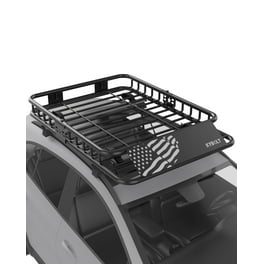 ROLA Roof Top Cargo Basket Extension, Heavy Duty Steel, Black