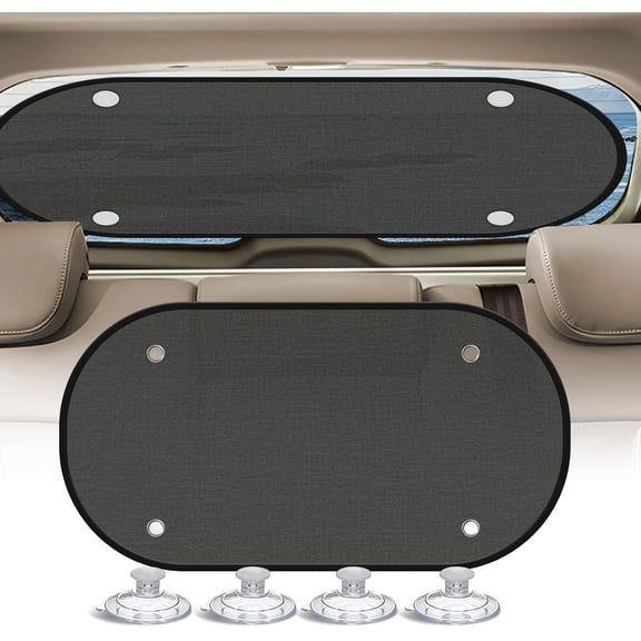 2025 New Upgrade Car Shades for Back Windows Baby 43.3"x23.6"(1 Pack),Rear Window Sun Shade,Car Window Shades Can Blocks 99.98% UVR,Sun Shade Windshield,Glare Shield Protection