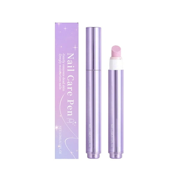 2025 New Upgraded 3-in-1 Nail Care Pen, Multifunctional Cuticle Oil Pen for Nails, Moisturize Brighten Nail Cuticle Remover Pen, for Dry, Damaged Nails