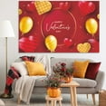 thumbnail image 1 of 2025 New Valentine's Day Banner Happy Valentine's Day Background Cloth Banner Valentine's Day Party Hanging Flag Decoration Supplies U, 1 of 8