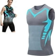 thumbnail image 1 of 2025 New Version Ionic Shaping Sleeveless Shirt, Soft Comfortable Sleeveless Vest for Men Build a Toned Body, 1 of 11